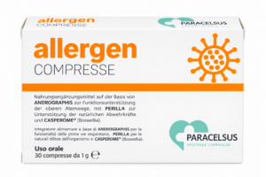 Allergen Compresse Nahrungsergänzungsmittel‑Packung
